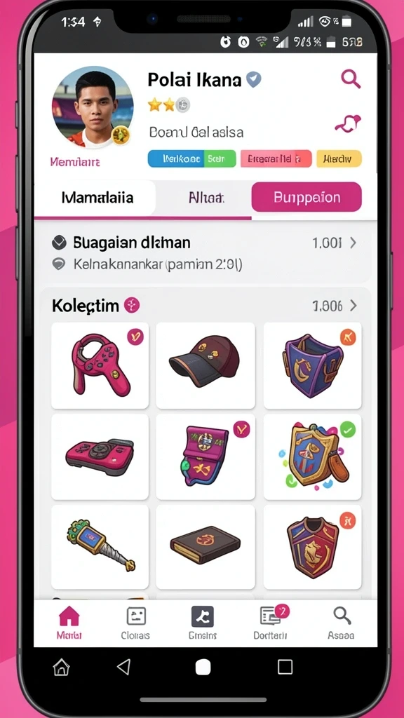 Karakter unik dengan keterampilan spesial masing-masing.