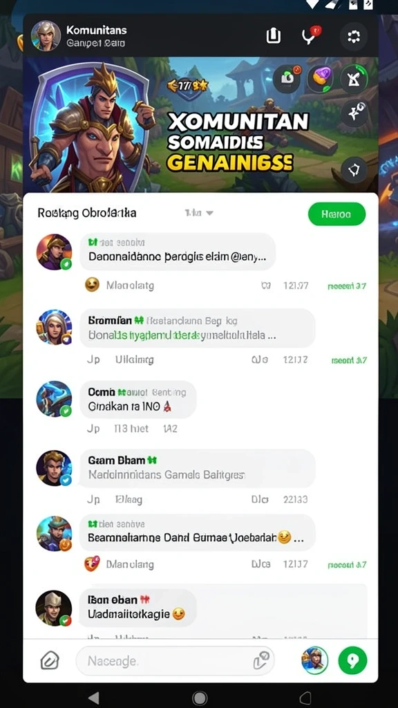 Tampilan grafis yang menawan dari 77AG.