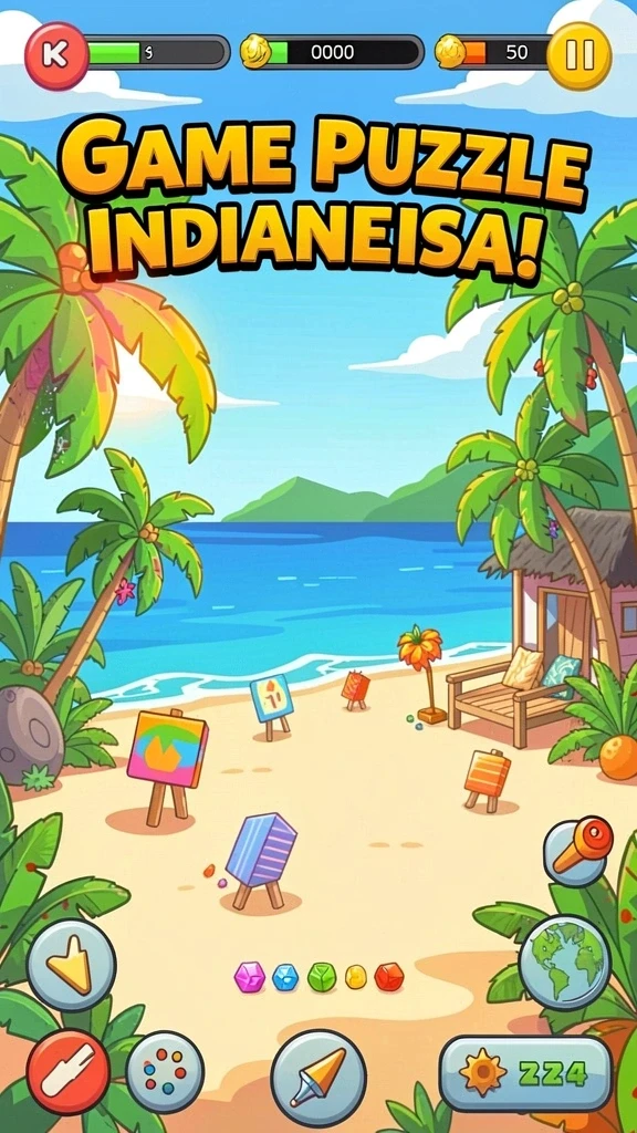 Mode permainan yang seru dan kompetitif.