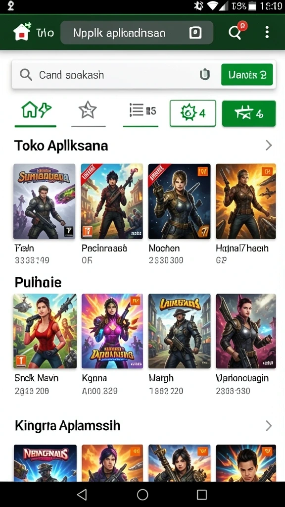 Sekilas tampilan antarmuka yang ramah pengguna.