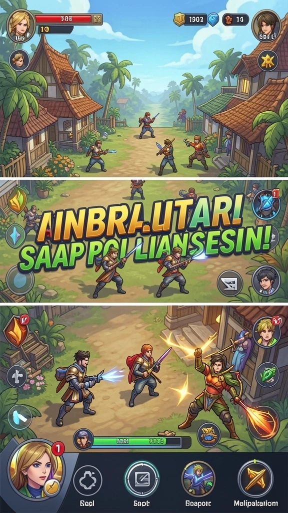 Tampilan antarmuka AKUNJP yang user-friendly.