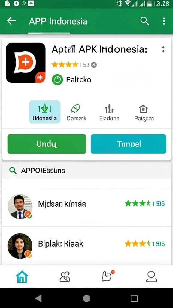 Gambaran karakter dengan grafis tajam dan detail.