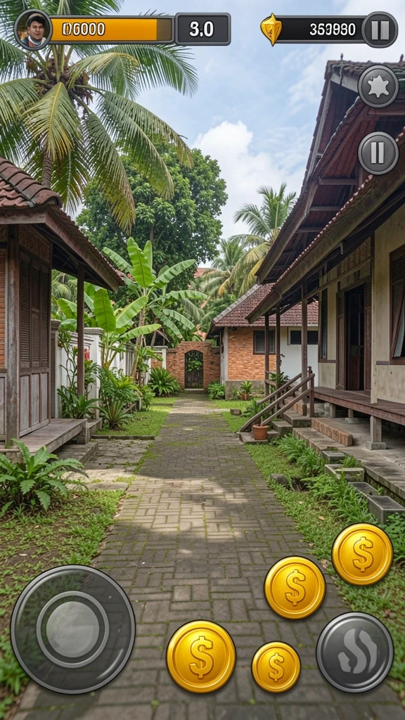 Sistem leveling yang menantang dan menarik.