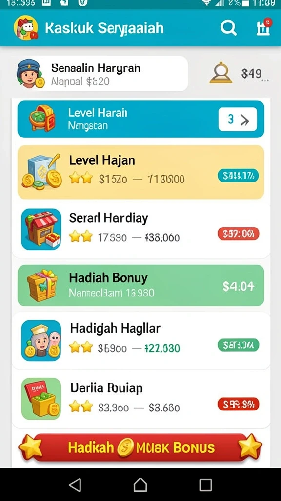 Tampilan utama game BALAITOTO yang menarik.
