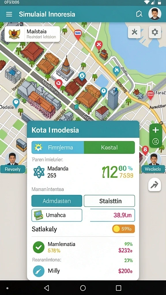 Tangkapan layar menunjukkan antarmuka permainan yang menarik.
