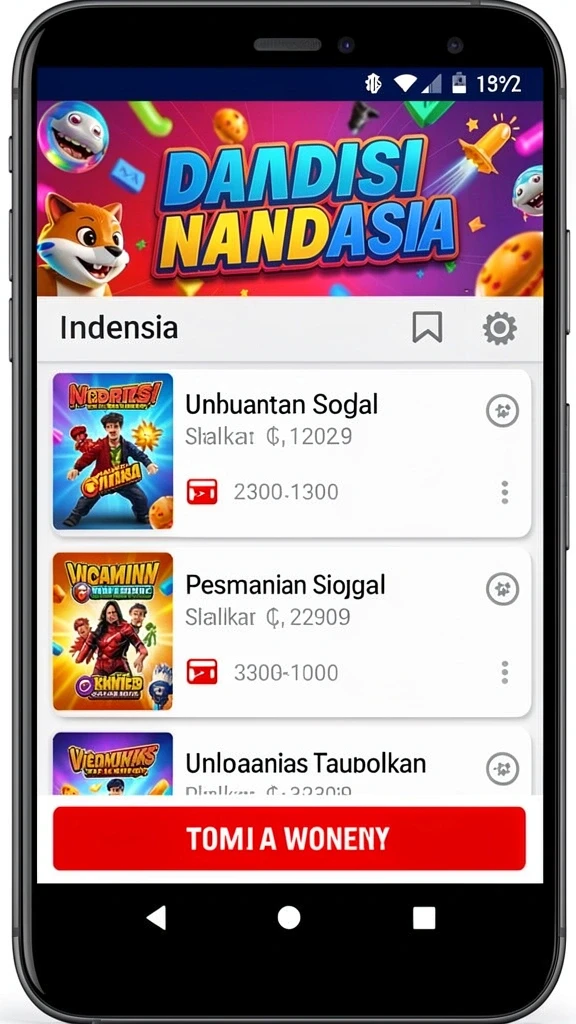 Pengguna dapat menikmati berbagai mode permainan.