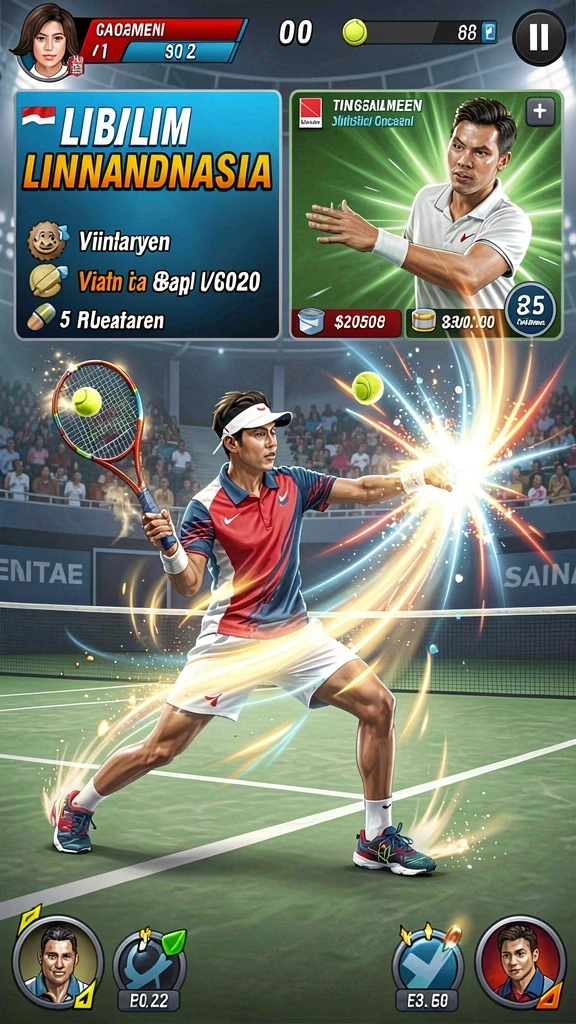 Screenshot menampilkan grafis yang menawan dari dunia game.