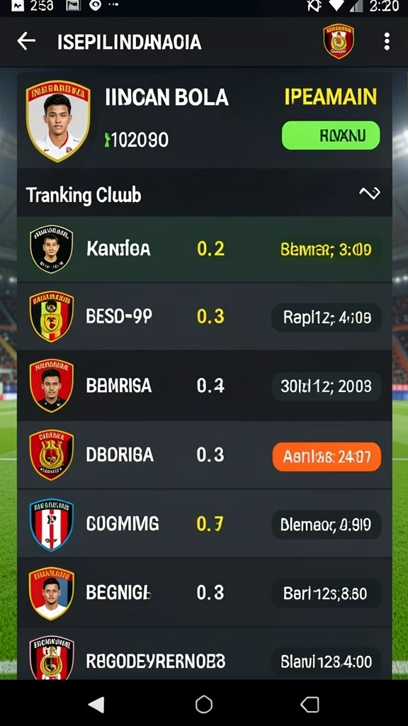 Tampilan utama yang menarik dan menyenangkan.
