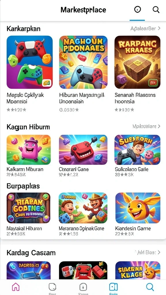 Gameplay seru dengan banyak level untuk dijelajahi.
