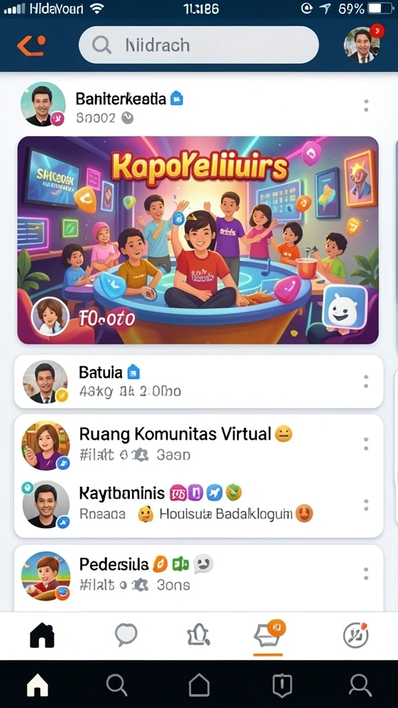 Tampilan antarmuka yang intuitif dan mudah digunakan.