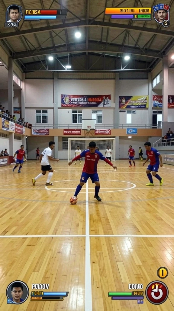 Tampilan awal yang menarik dan user-friendly.