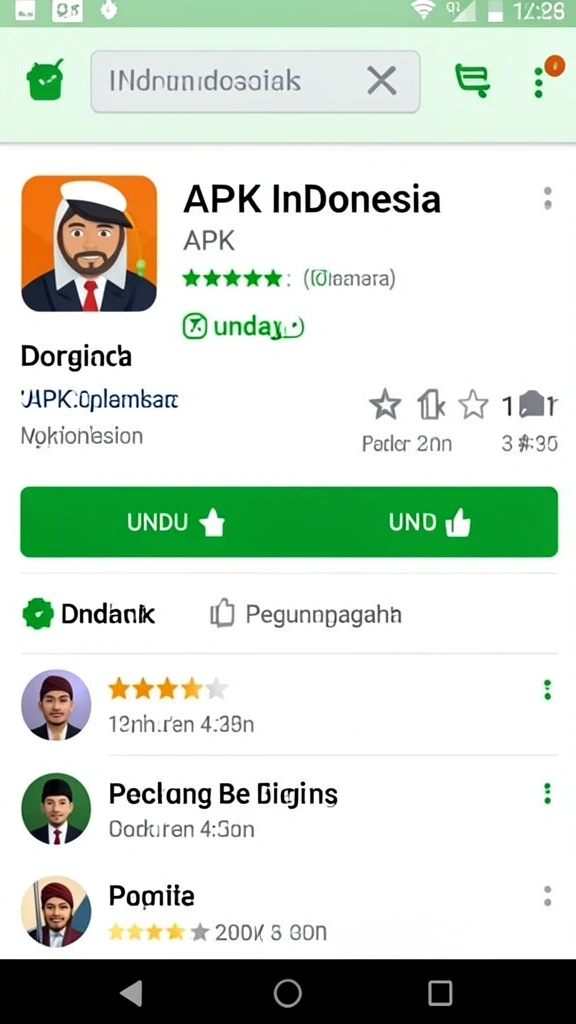 Menampilkan suasana kompetisi di antara pemain.