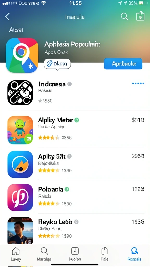 Tampilan antarmuka yang intuitif dan mudah digunakan.
