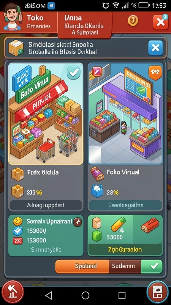 Karakter unik dengan kemampuan berbeda-beda.