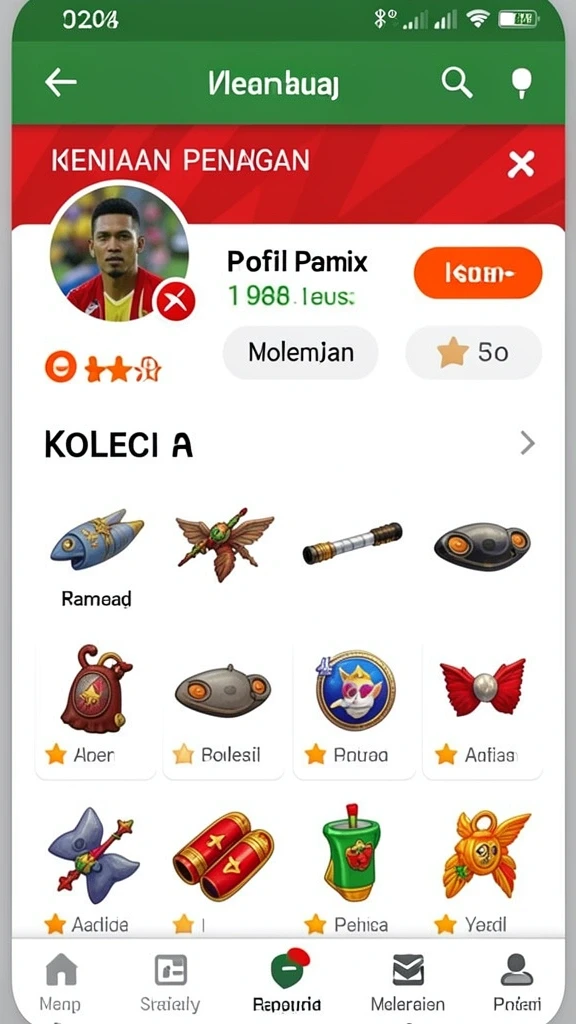 Tampilan antarmuka yang menarik dan mudah digunakan.