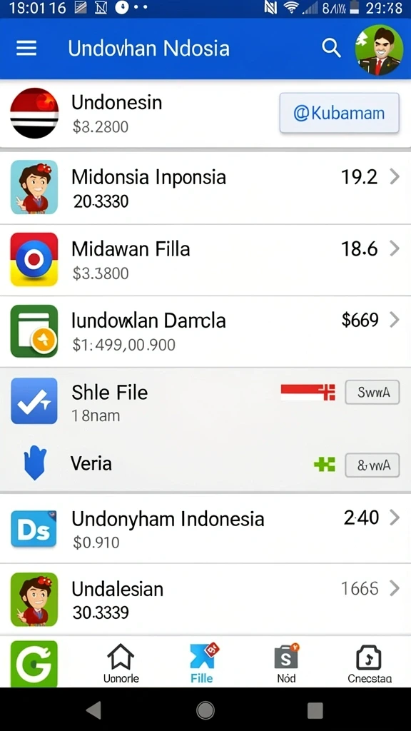Antarmuka yang intuitif dan mudah dinavigasi.