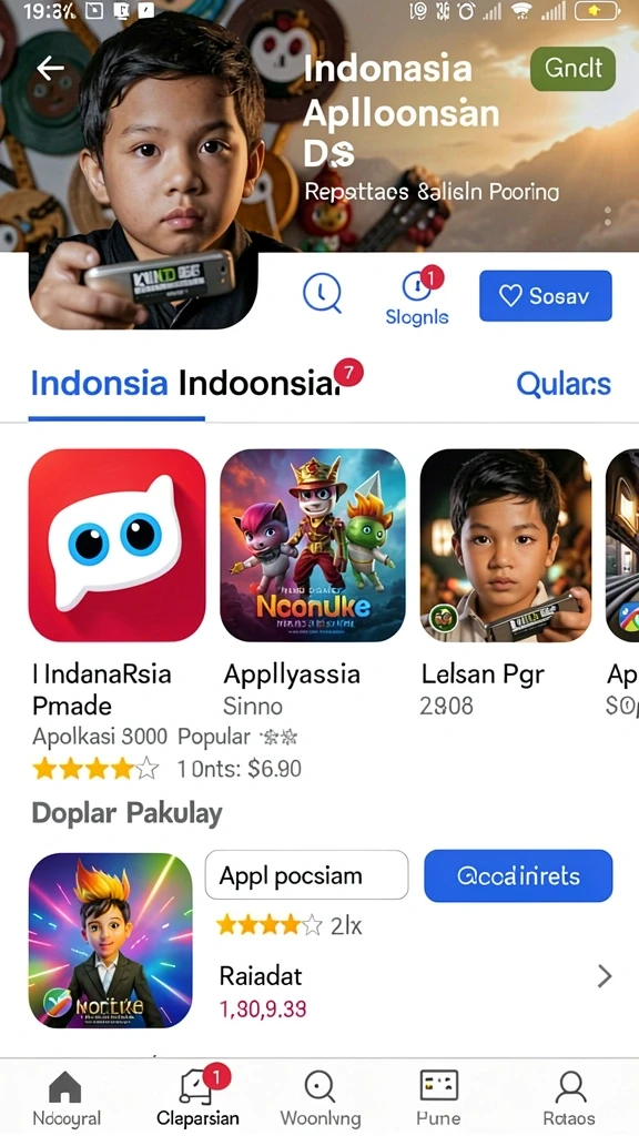Karakter dengan berbagai kemampuan unik.