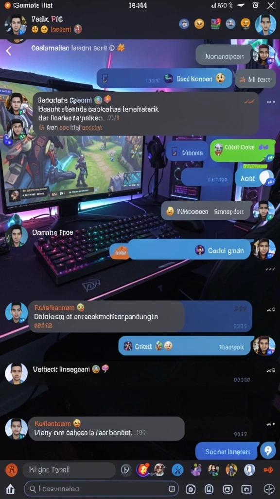 Tampilan awal aplikasi POKER88 yang menarik.