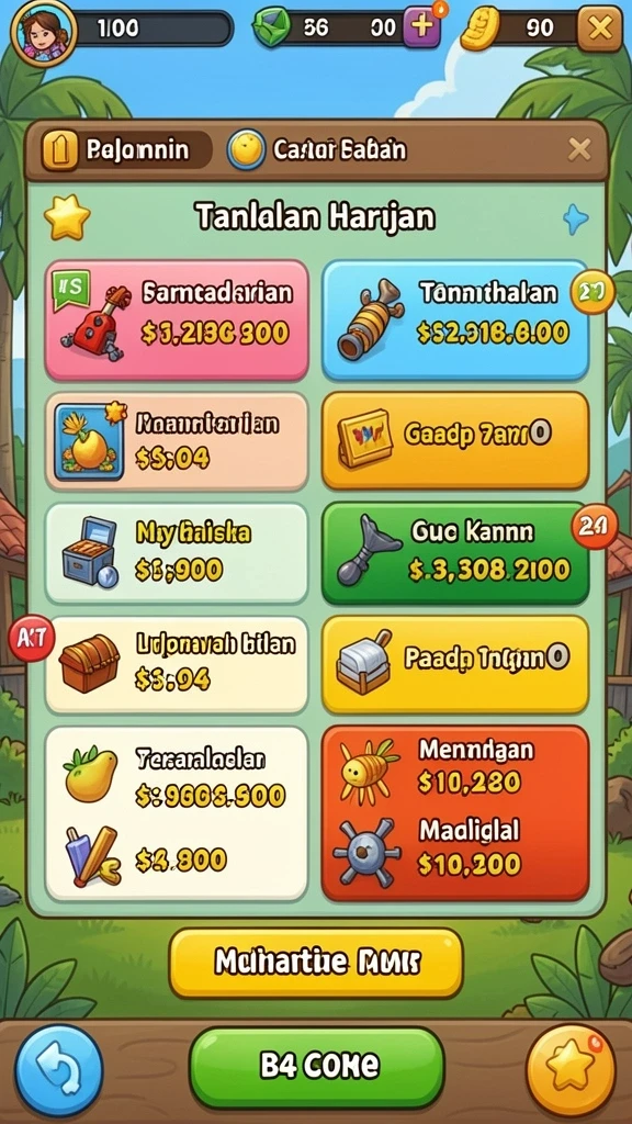 Dapatkan bonus harian dan hadiah menarik!
