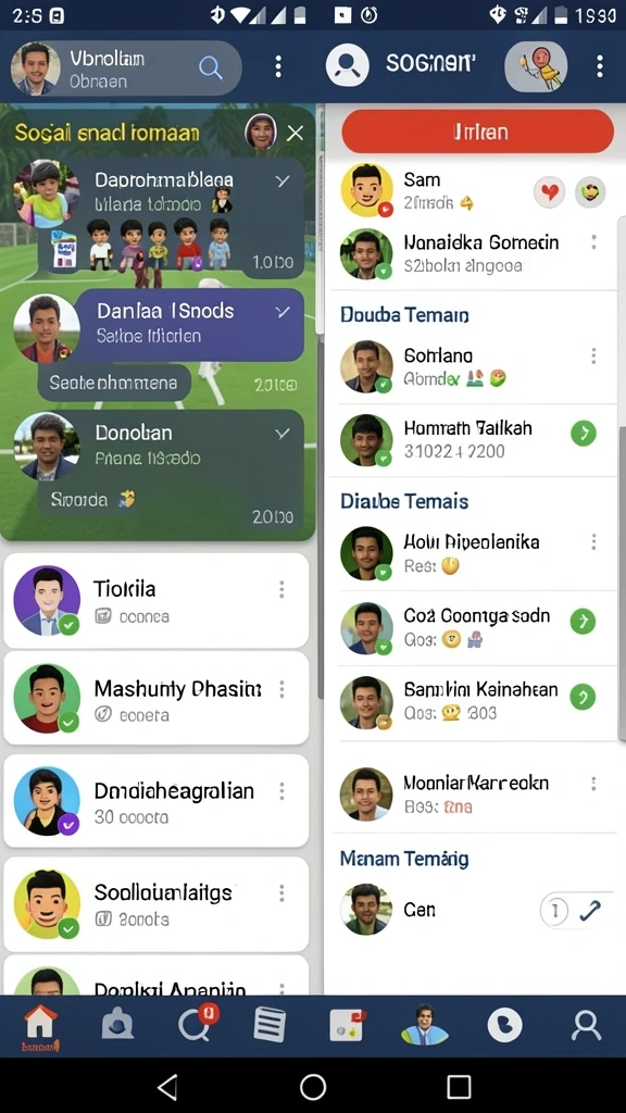 Tampilan antarmuka yang menarik dan mudah dipahami.