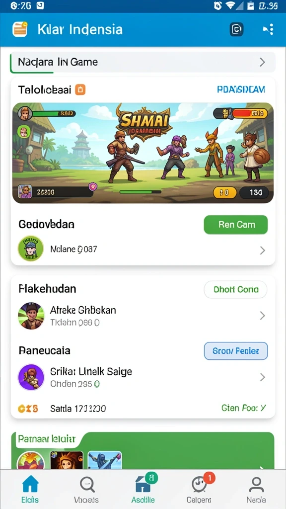 Screenshot menampilkan karakter utama dalam aksi.