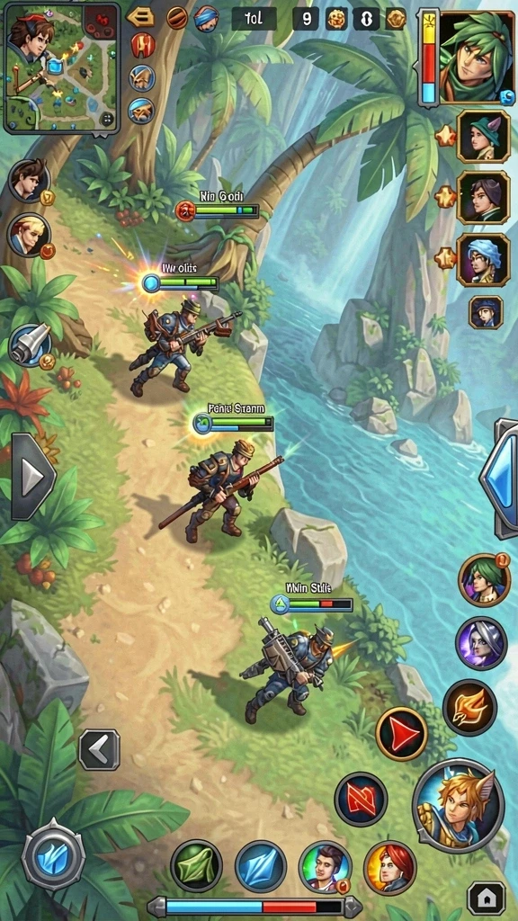 Level yang menantang dan memacu adrenalin.