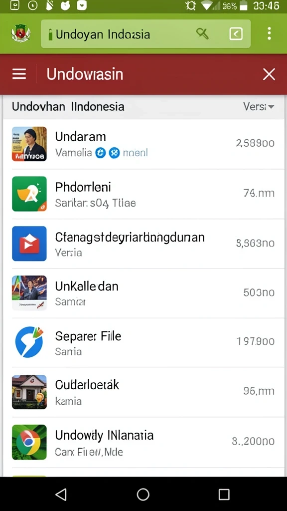 Tampilan antarmuka yang intuitif dan menarik.
