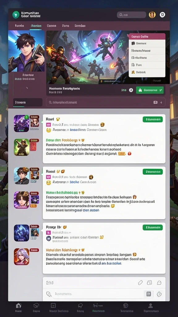 Tampilan utama aplikasi UDINTOGEL yang user-friendly.