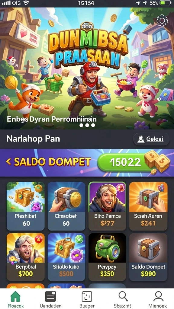 Pilih karakter favoritmu untuk dimainkan.
