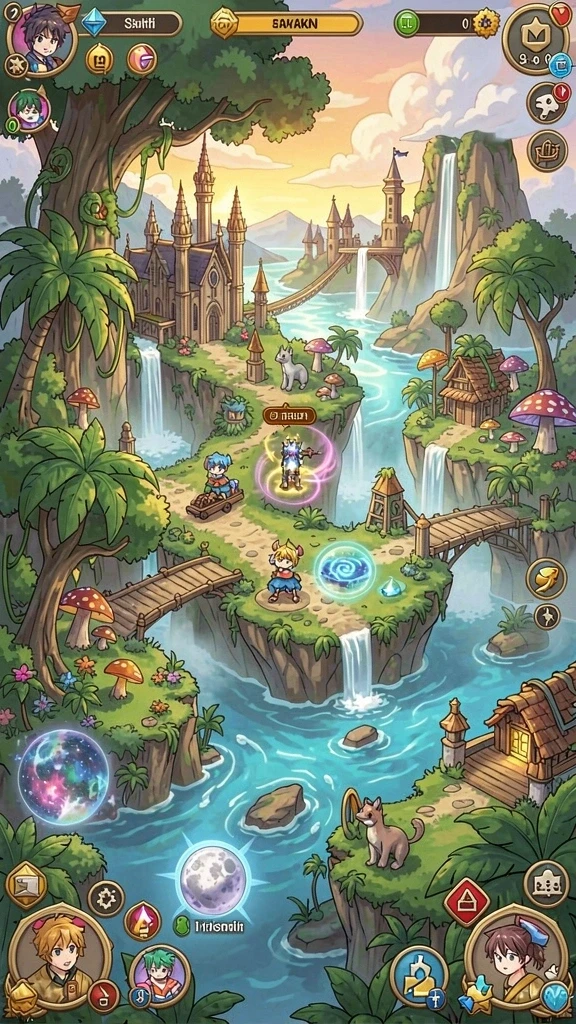 Gameplay seru dengan berbagai tantangan menarik.