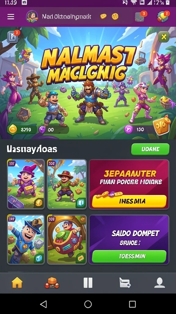 Tampilan antarmuka yang menarik dan mudah digunakan.
