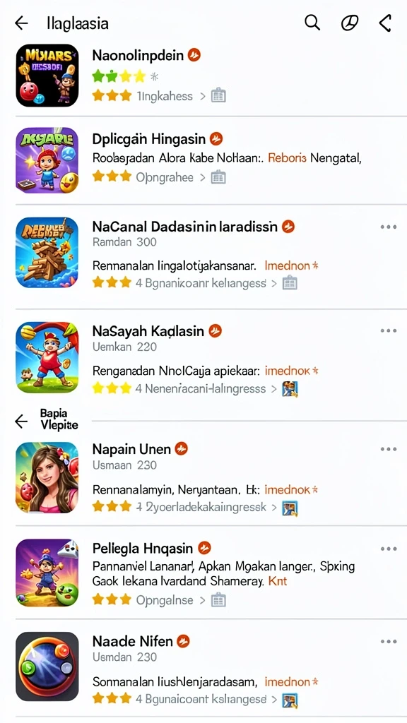 Pengalaman bermain yang seru dan menghibur.